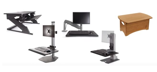 standing desk converters models
