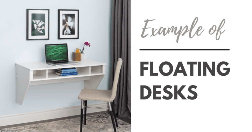 what is a floating desk
